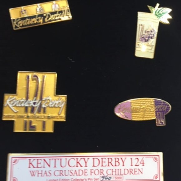 Kentucky Derby 124 WHAS CRUSADE FOR CHILDREN Collector 5 Pin Set 1998 - Picture 6 of 13